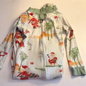 Festive Santa Kids Pajamas